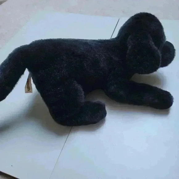 Commonwealth vintage black lab dog plush see all pics for measurement - Picture 2 of 8